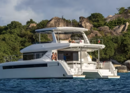The Pleasures of Chartering a Power Cat